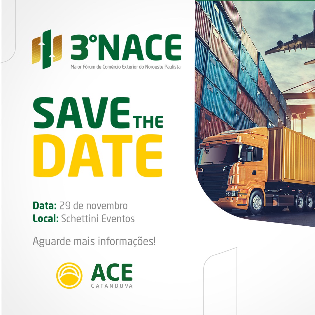 Save the Date 3º NACE